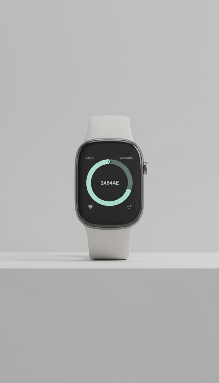 Smart Fitness Watch with Sleek Display