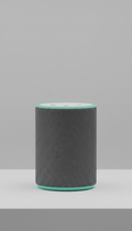Cylindrical Bluetooth Speaker in Minimalist Matte